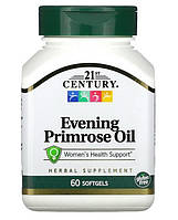 Масло примули 21st Century Evening Primrose Oil 60 sgels