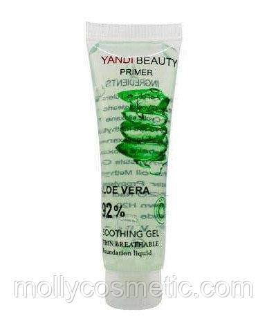 Праймер-бальзам для губ Yandi Beauty Aloe Vera 92% 15 мл