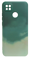 Силікон Xiaomi Redmi 9C dark green Watercolor Case