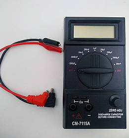Цифровий прилад для вимірювання конденсаторів CM7115A
