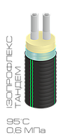 Ізольовані труби Ізопрофлекс ТАНДЕМ 25х25/90 0,6 Мпа