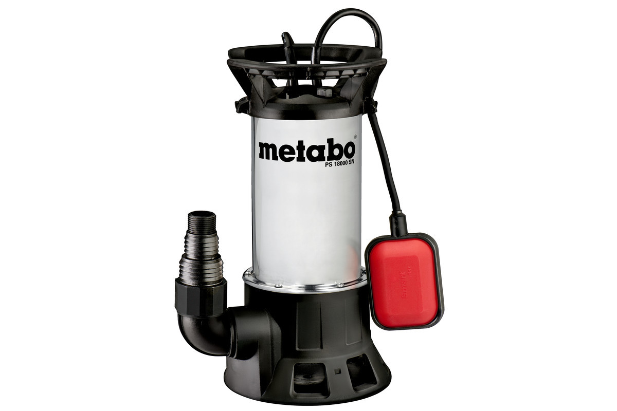 Повантажені насос для брудної води Metabo PS 18000 SN (0251800000)