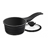 Ківш 1,3 л Lessner Black Pro New 55872-16, фото 5