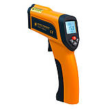 Пірометр з термопарою і штативом Xintest HT-6897 (-50...+1650 °С, 50:1, 0,1-1,0), фото 3