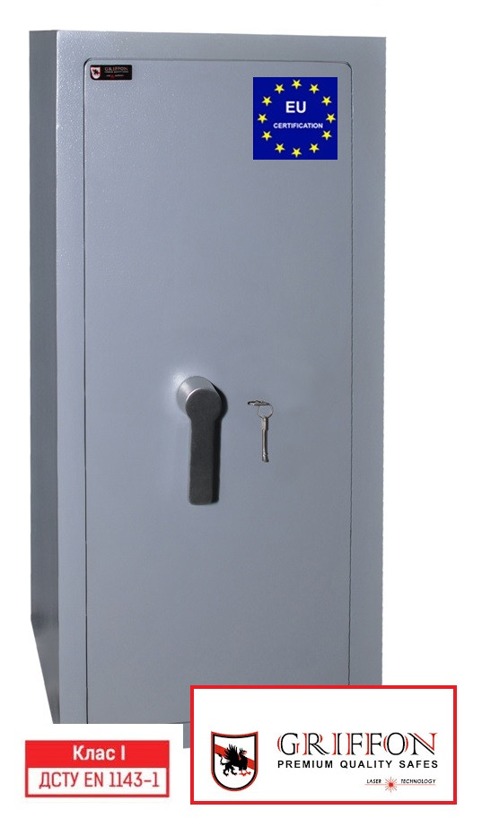 Сейф зламостійкій  Griffon CLE I.90.K.T із трейзером.  Європейська сертифікація 900(в)х435(ш)х393(гл)