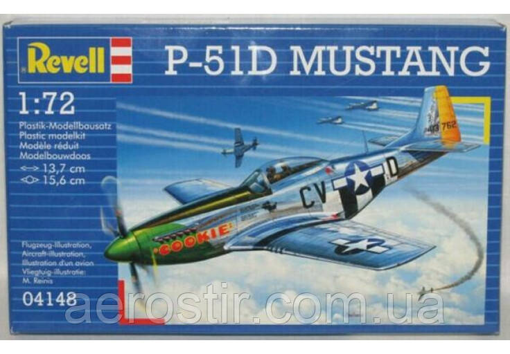 North-American P-51D Mustang 1/72 Revell 04148