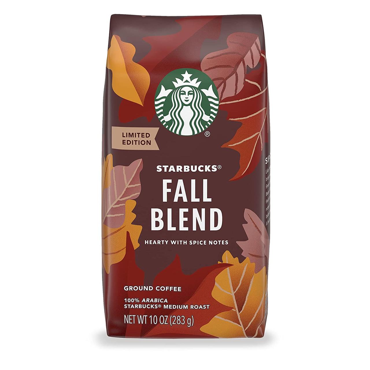 Мелена кава Starbucks Fall Blend Medium Roast Coffe 100% Арабіка 283g