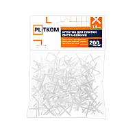 Хрестики для плитки 1.5 мм Plitkom (200 шт)