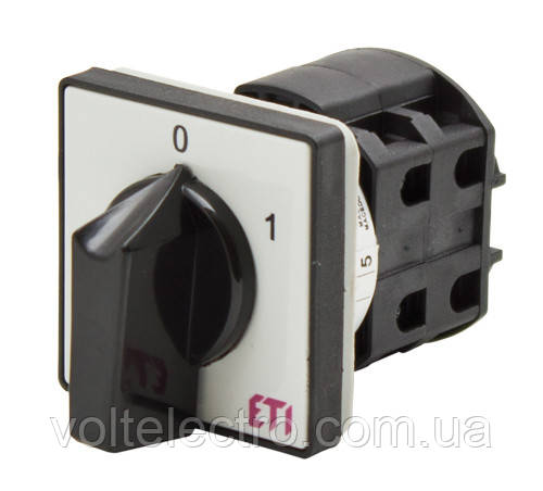 Перемикач кулачковий CS 32 10 U 3p «0-1» 32А ETI