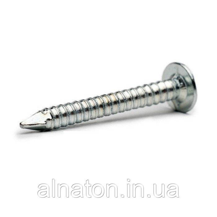 Цвяхи для бітумної черепиці 35мм (уп.5кг) покрівельні оцинковані