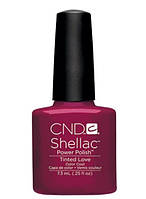 CND Shellac 7.3ml гель лак шеллак Оригинал, Tinted Love( темная малина)