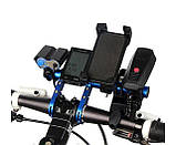 Розширювач керма велосипеда 20 см алюмінієвий, міні-кермо виносний, екстендер,міні виносної кермо,ЧОРНИЙ,штанга, фото 4