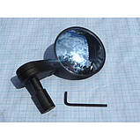 Дзеркало Spelli Кругле, кріплення в торець керма, покриття антивідблиску, фото 3