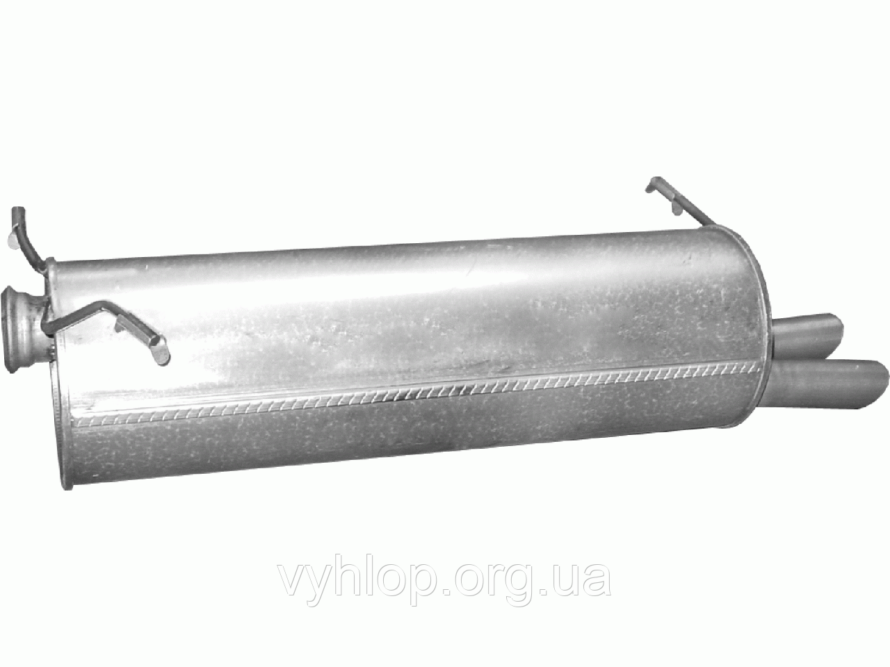 Глушник Ситроен Ксантія (Citroen Xantia) 3.0 HB 96-01 (04.241) Polmostrow