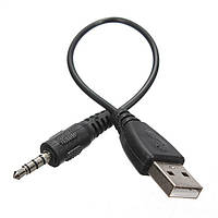 Кабель AUX Аудио 3.5 мм (папа-папа) USB 2.0 Шнур Переходник MP3