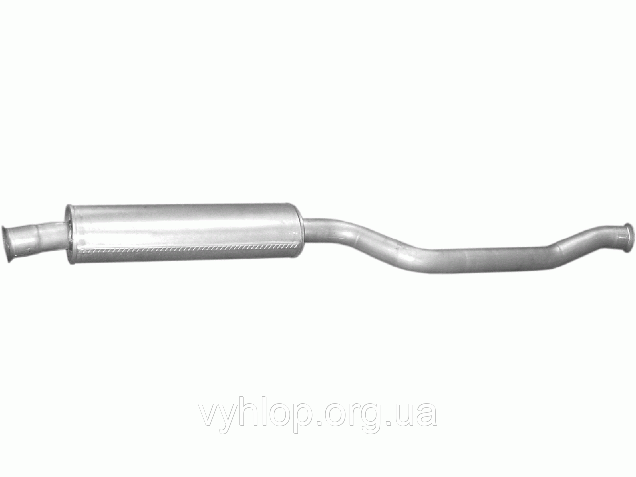 Резонатор Сітроен Ксантія (Citroen Xantia) 3.0 96-01 (04.240) Polmostrow