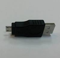 Адаптер Переходник USB2.0 (папа) на MicroUSB (папа)