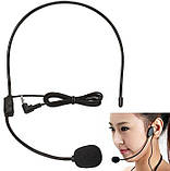 Мікрофон Головний з Обідком Дротовий з Роз'ємом 3,5 мм на Голову, фото 3