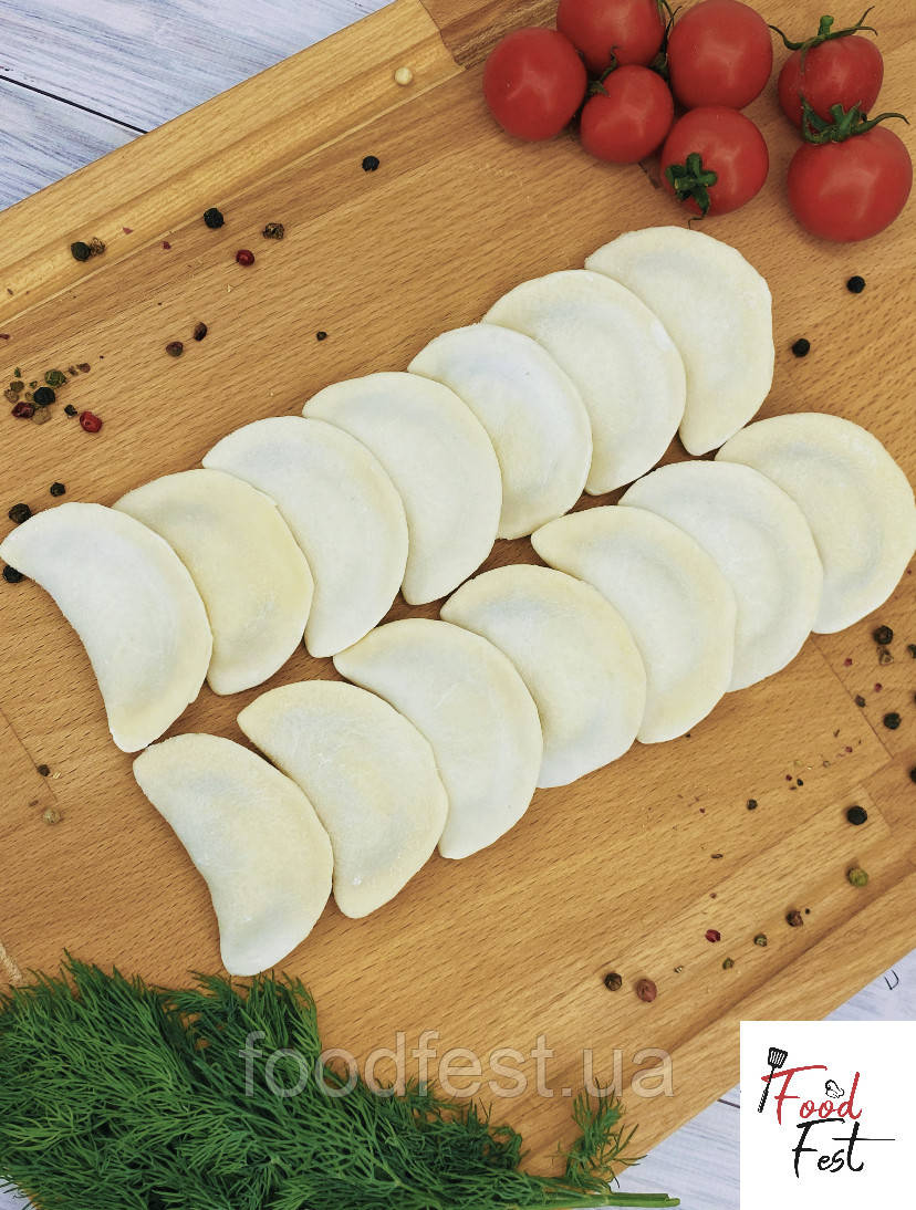 Вареники з м'ясом (пакування 1 кг) (Доставка здійснюється тільки по м.Києву), фото 1