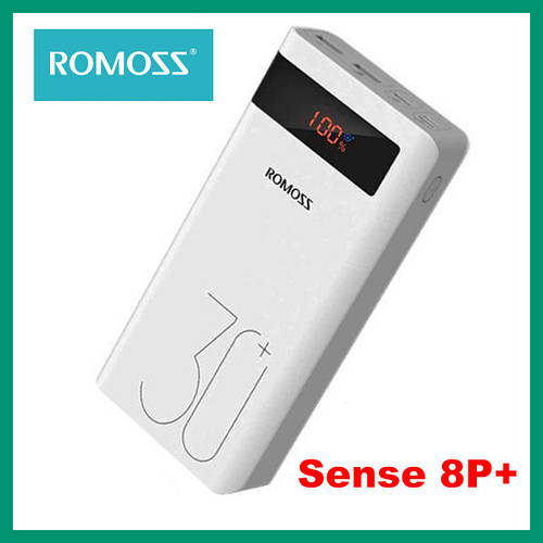 PowerBank Romoss Sense 8P+ 30000 mAh (PHP30 Pro) QC3.0, PD, Type-C ...