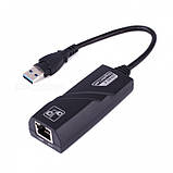 USB 3.0 мережева карта Ethernet RJ45 1гбіт, фото 2