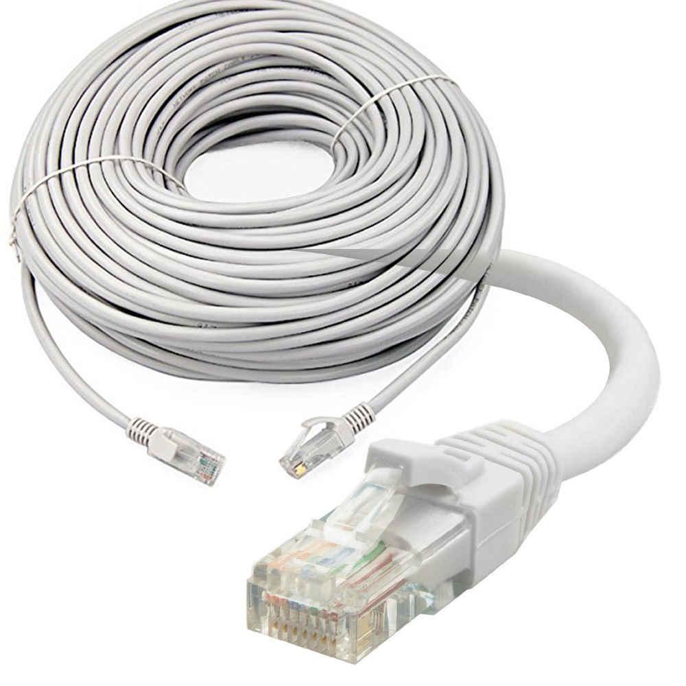 Патч-корд RJ45 50м, мережевий кабель Lan CAT3