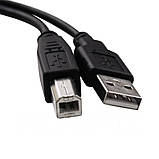 Кабель USB AM-BM 2м, шнур для принтера, сканера, фото 3