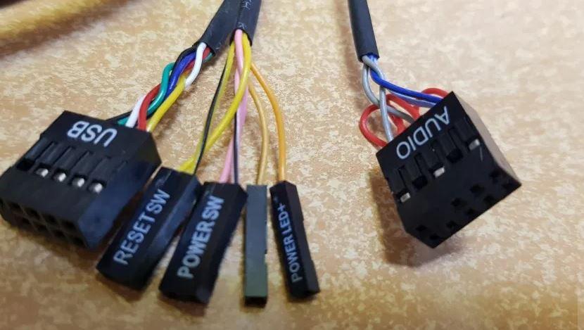 Купить Выносная кнопка включения выключения ПК - USB, AUDIO, MIC ...
