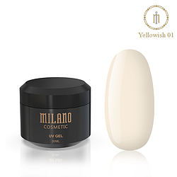 Гель для нарощування Milano Yellowish-1 20 мл