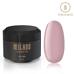 Гель для нарощування Milano Yellowish-2 50 мл