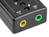 Звукова карта USB адаптер Virtual 7.1 Channel Sound Adapter, фото 3