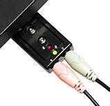 Звукова карта USB адаптер Virtual 7.1 Channel Sound Adapter, фото 4