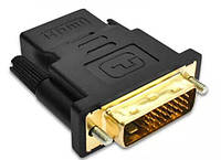 Переходник из DVI-D (24+1) папа -> HDMI мама 1080p адаптер конвертер