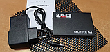 HDMI спліттер активний 1080 2K 3D 4 порти 1 вхід на 4 екрану Splitter, фото 3