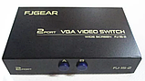 VGA світч перемикач на 1 монітор з 2 джерел комутатор свіч, фото 4