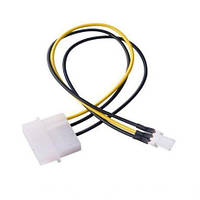 Перехідник молекс 4 pin -> 3 pin, fan кулер кабель живлення cooler molex