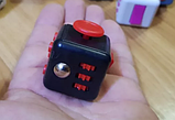 Фиджет-кубик 3.3х3.3х3.3 см Fidget Cube mini Антистрес спиннер куб, фото 3
