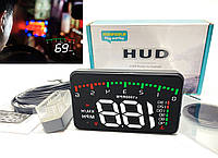 Проектор швидкості на лобове скло, проекція приладовій панелі HUD A900 (спідометр, тахометр, температура ОЖ,