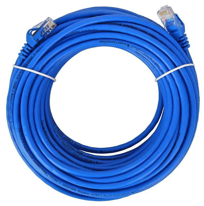 Кабель LAN CAT Вита Пара Ethernet Patch Cord RJ45 15 Метрів