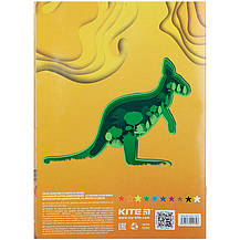 Картон кольоровий одност. А5 (10 л/ 10 цв), скоба, Kite, фото 5