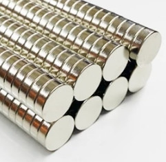 Магніт неодимовий. Диск 10x3 мм Зчеплення ≈ 1,8 кг 50 шт., фото 1