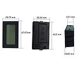 Електронний термометр вбудовується, можна ставити на стіл, в автомобіль, фото 3