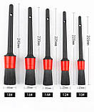 Кисті для детейлинга, пензлики, щітки для хімчистки 5 шт. авто, фото 4