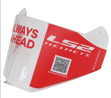 Візор (Скло шолома) LS2 VISOR MX436 CLEAR WITH PINLOCK PIN