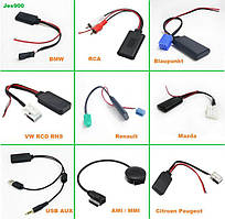 Bluetooth 5.0 Блютуз VW AUDI BMW Renault Сitroen Рeugeot Mazda RCA AUX