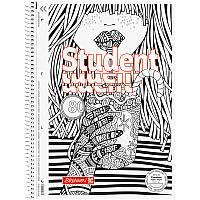 Коледж-блок А4 Premium, клет., 80 л., Zenart Cocktail