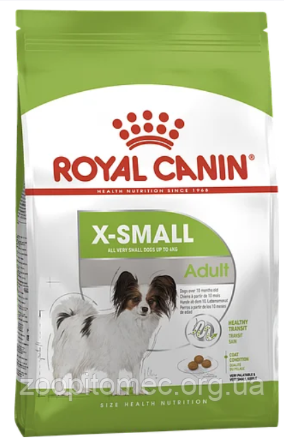 Корм Royal Canin (Роял Канін) X-SMALL ADULT для собак маленьких порід 1,5 кг