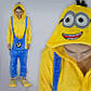 Кігурумі Міньйон для дорослих Minion, міньйони піжама кігуру комбінезон (ззаду блискавка), фото 4