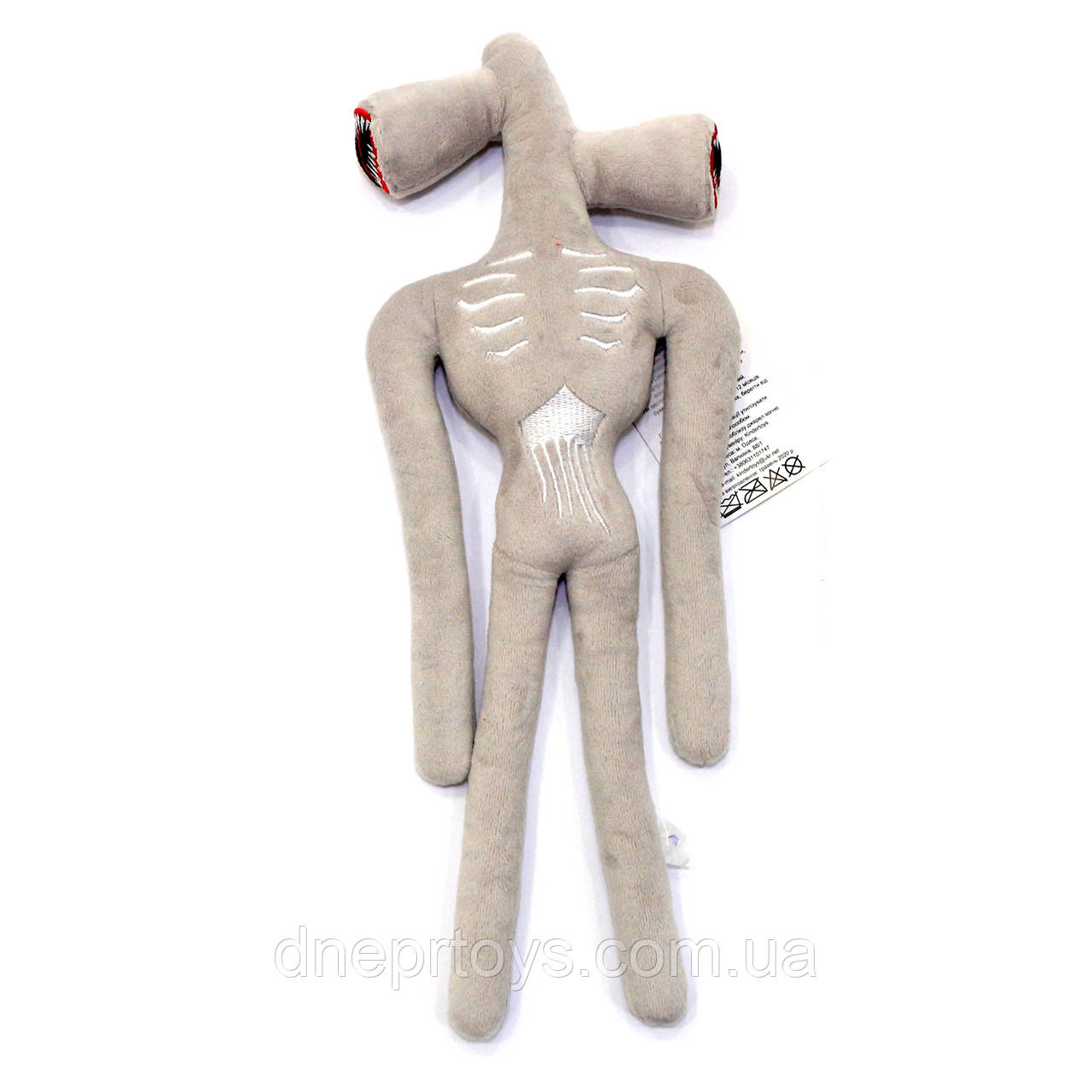 М'яка іграшка Сіреноголовий «Kinder Toys» Siren Head сірий 32*12*3 см (00216), фото 1