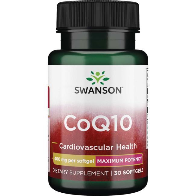 CoQ10 400 мг Swanson 30 капсул